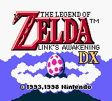 Legend of Zelda, The - Link's Awakening DX (Germany) Title Screen
